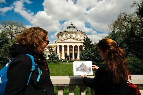 Exterior Palatul Parlamentului
